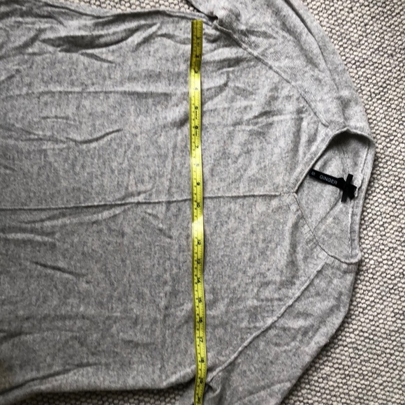 Grey 100% cashmere sweater size small - Picture 4 of 7